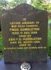 Grave of Fred Gumbleton