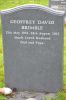 Grave of Geoffrey David Brimble
