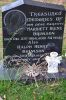 Grave of Harriett Irene Brimson (nee Hancock)