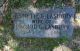 Grave of Jennette Lasbury (nee Guernsey)