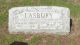 Grave of Martha P. Lasbury (nee Graves)