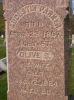 Grave of Olive Parker (nee Sparks)