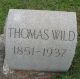 Grave of Thomas Wild