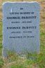 Grave of Yvonne Lucy Priscilla Parfitt (nee Parfitt)