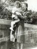 Mary Agnes Mitchell (nee Sweeney) holding her daughter Ruth Mitchell