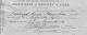 Certificate of Birth - Frederick George Hamilton