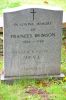 Grave of Frances Annie Brimson (nee Brint)