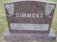 Grave of Hazel Grace Simmons (nee Lasbury)