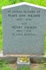 Grave of Henry Milsom