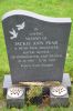 Grave of Jackie Ann Fear (nee Morris)