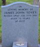 Grave of James John Tovey