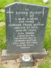 Grave of Rhoda Button (nee Collins)