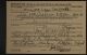 Military Registration Card for William Sheppard