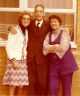 June Lasbury, Howard King and Doreen Lasbury (nee Dearden)